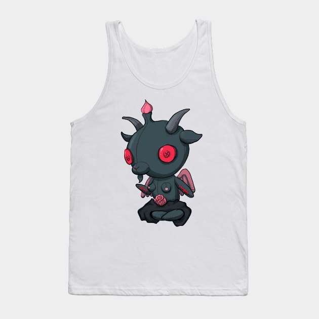 Stuffed Baphomet Tank Top by LVBart